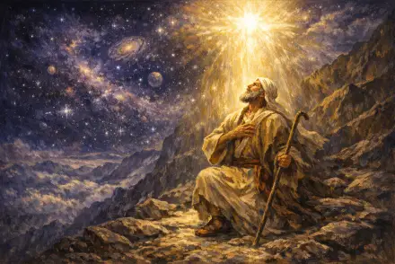 Painting for Son of God, Moses 1