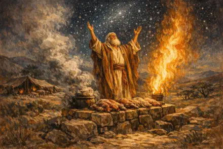 Painting for Counting the Stars, Genesis 15–17